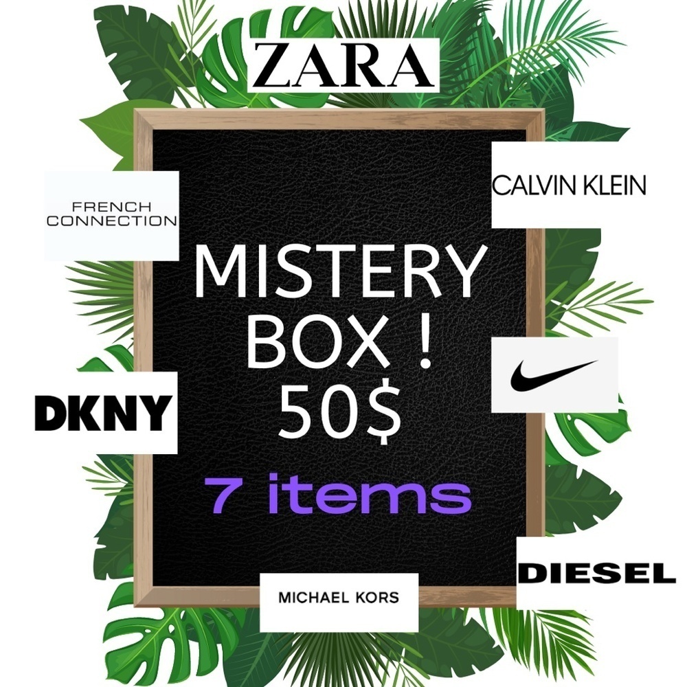 🦄Mistery Suprise Box! 🦄🍭 DKNY FCUK  ZARA BCBG